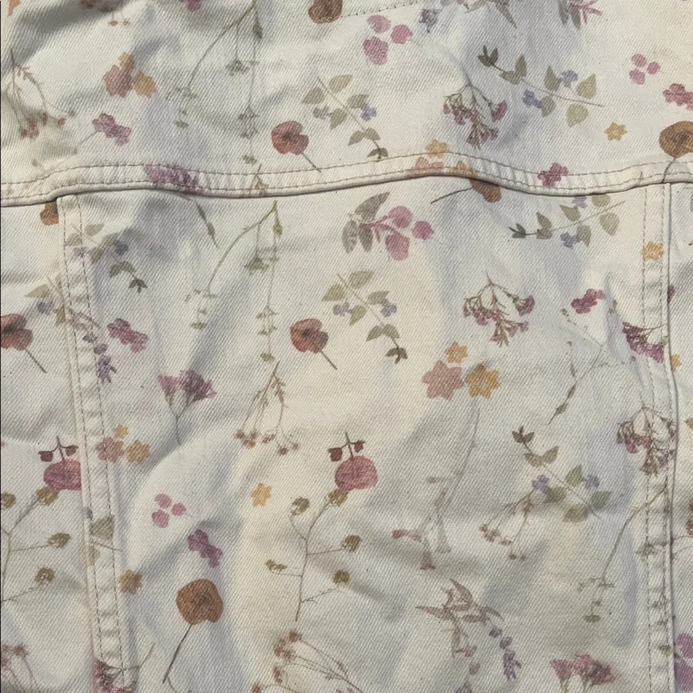 Joe's The Boyfriend Floral Denim Jacket - Picture 14 of 14